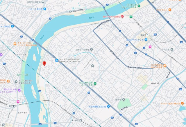 【地図】 | 加古川市加古川町稲屋13期（全2棟）1号棟