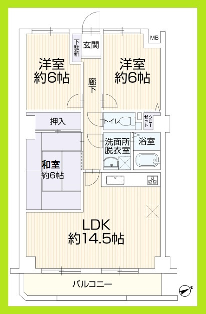 名古屋市中川区上脇町２丁目の中古マンション