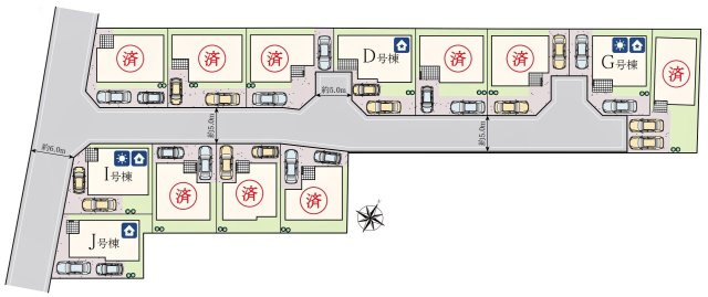 東村山久米川町Ⅲ期　全13棟　J号棟