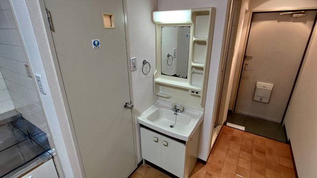 ダンディーAの洗面所