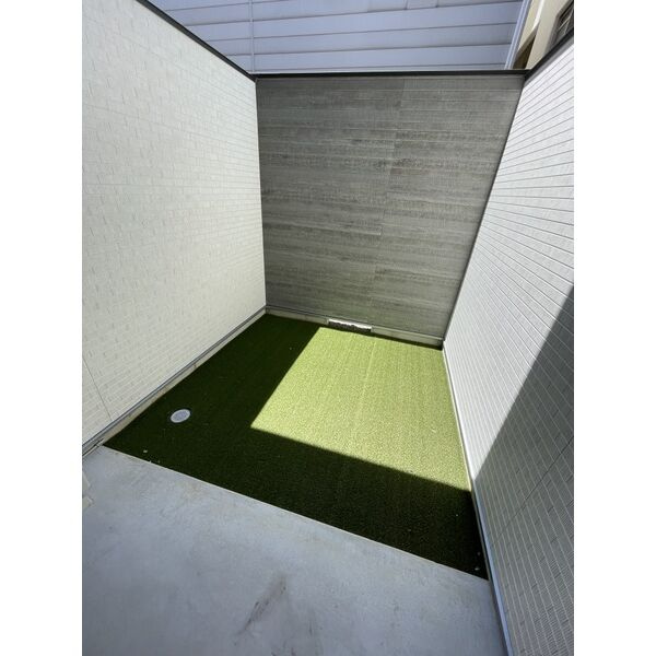 ルガール我孫子のバルコニー|ルガール我孫子　専用庭