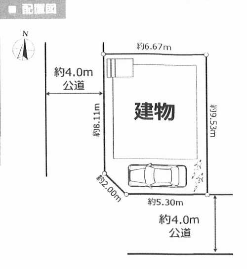 大和市上草柳8丁目  新築戸建 全1棟の区画図