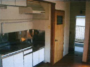 コーポ・アベのキッチン