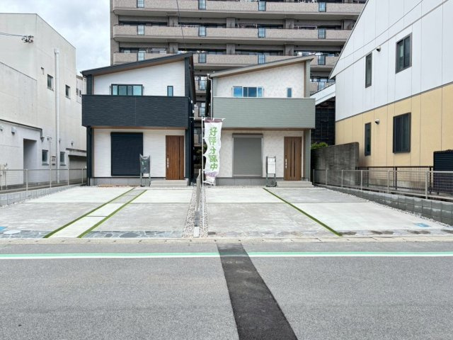 新築戸建　大垣市藤江町Ⅱ　全2区画分譲の外観|■全体写真　
■ヤマダ不動産　株式会社リライフ　
