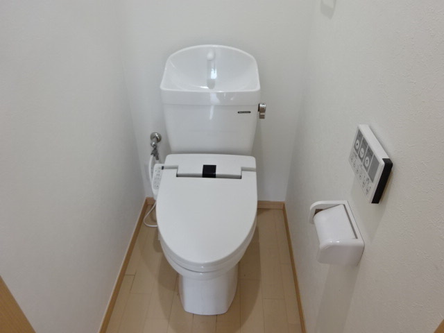 和泉市太町のハイツのトイレ|トイレです