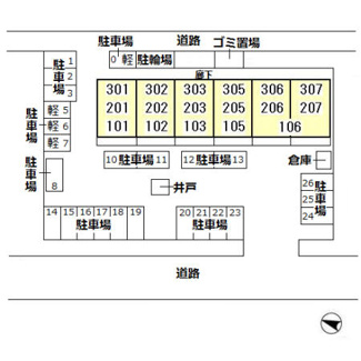 【区画図】 | ハートリーフレジデンス