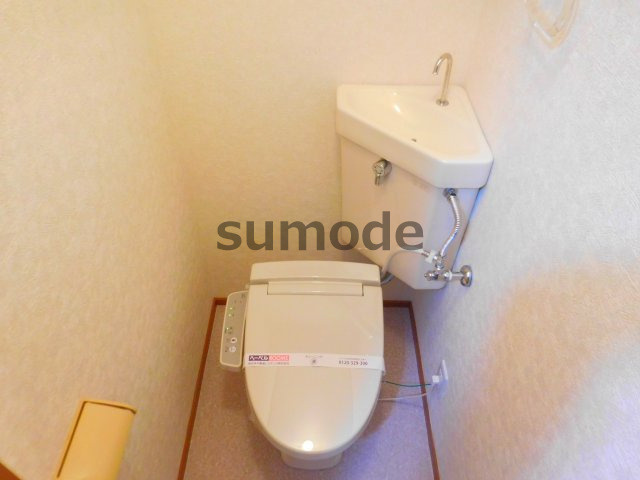 アビタシオン奈佐原B棟のトイレ