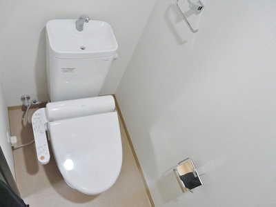 【トイレ】 | アベニール鷺洲 | 落ち着いた色調のトイレです