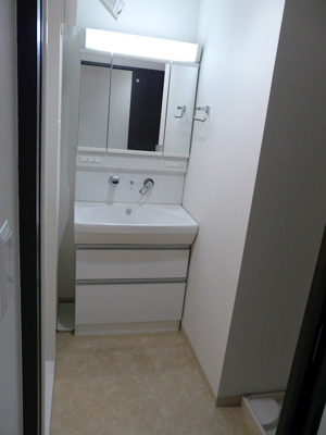 【洗面所】 | アベニール鷺洲 | 洗面所です