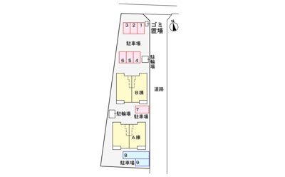 【駐車場】 | ルピナスアベニューⅡ | 駐車場