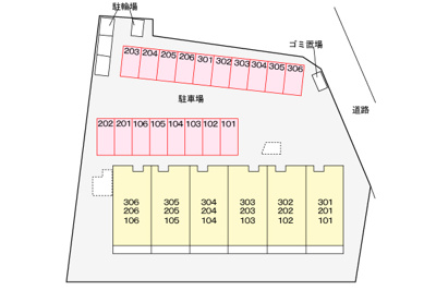 【駐車場】 | プロスパ八柱 | 駐車場