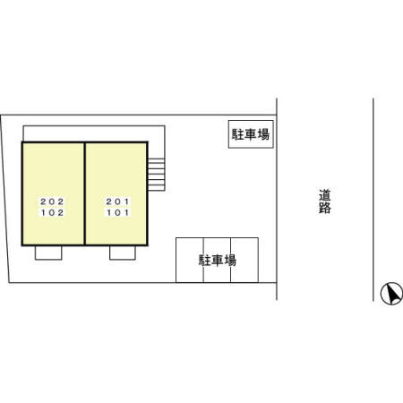 モナリエ水神前の区画図