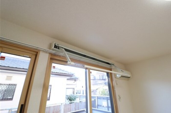 メゾンローレル Ⅱの内装|室内物干し