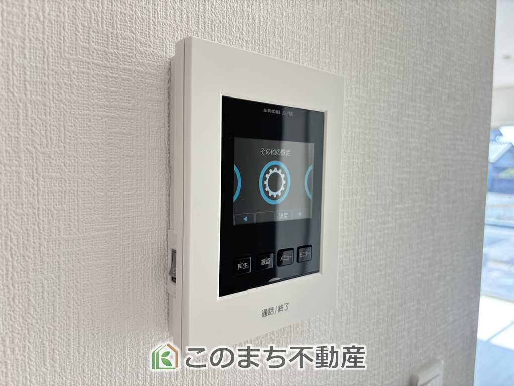 CRADLEGARDEN宇都宮市今宮第3の設備|モニタ付きインターホンで防犯面もしっかり安心♪