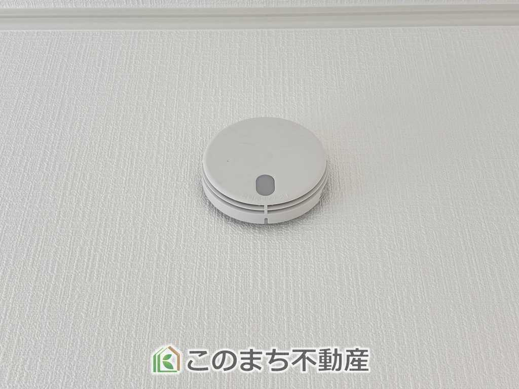CRADLEGARDEN宇都宮市今宮第3の外観|火災報知器は標準装備でもしもの時に安心です！
