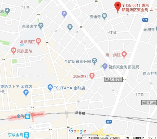 ハイム・Ｋの地図|★案内図★