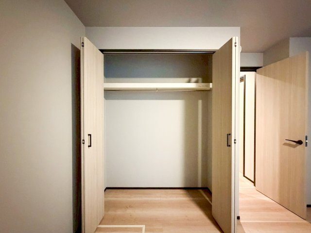 新築デザイナーズ住宅　全3棟　港北区日吉の収納|専用の収納スペースです