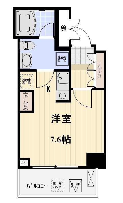 プロスペクト日本橋本町の間取り