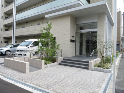 【エントランス】 | サンセール海老江 | 落ち着いたエントランスです