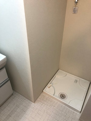 【設備】 | サンセール海老江 | 洗濯機置き場です