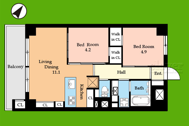 【間取り】 | 東建池袋要町マンション | 即日のご見学も可能です！お気軽にお問い合わせください！