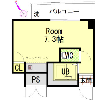 第8田中興産ビルの間取り