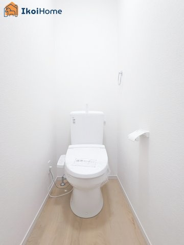 明石市大久保町八木全2棟1号棟　新築戸建　のトイレ|【ホームページに現地動画掲載中】●年中無休：当日予約可●ウォシュレット・暖房便座脱臭機能付きトイレ