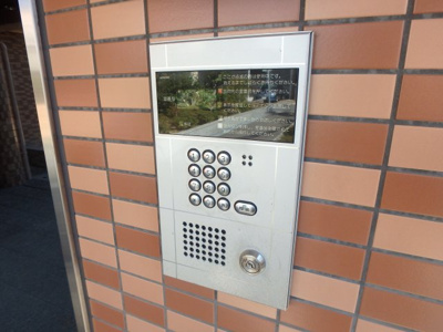 【セキュリティ】 | ルノン大森・ドゥ | オートロックつきです