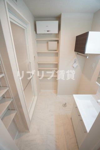 メゾンリッチの洗面所