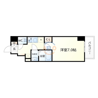 【間取り】 | リヴェント森ノ宮 | リヴェント森ノ宮　間取り