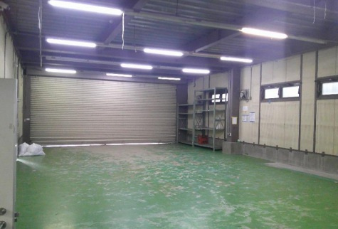 江東区塩浜２丁目の倉庫の内装