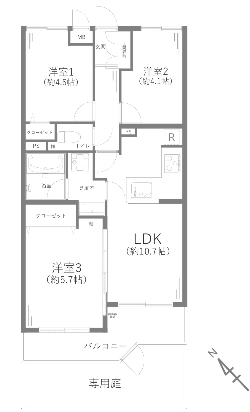 戸塚名瀬パーク・ホームズ参番館