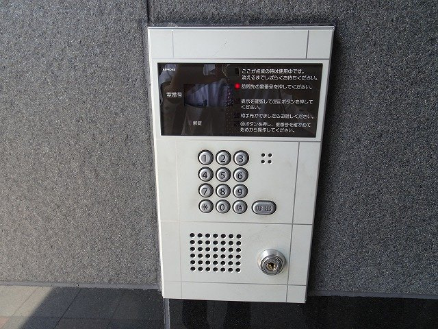 ダイナコート小倉下到津IIのエントランス|落ち着いたエントランスです