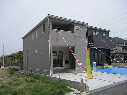 佐伯区五日市町大字美鈴園の前面道路含む現地写真