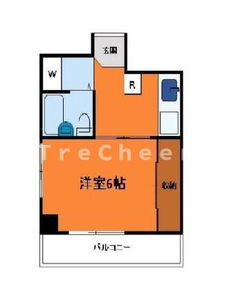 【間取り】 | フラット南