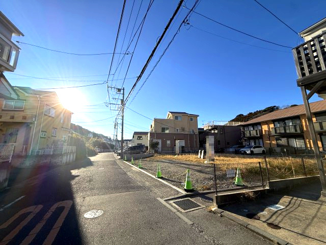 利便性良好　土地の前面道路含む現地写真|前面道路