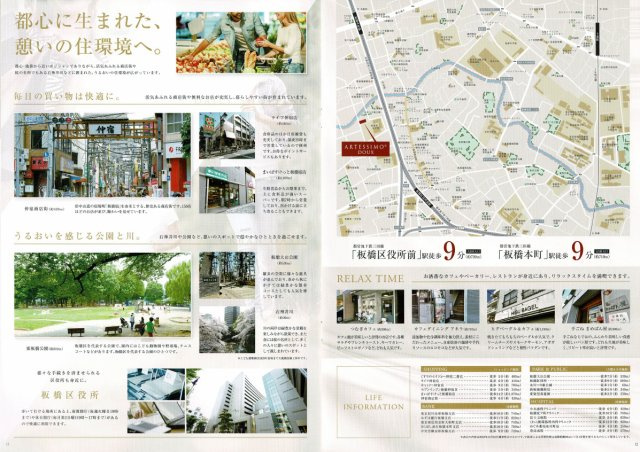 板橋区　アルテシモデュースの地図