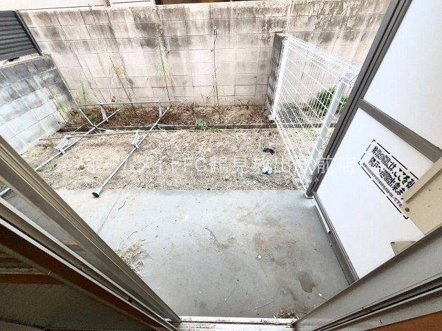ヒットメゾン大智のバルコニー