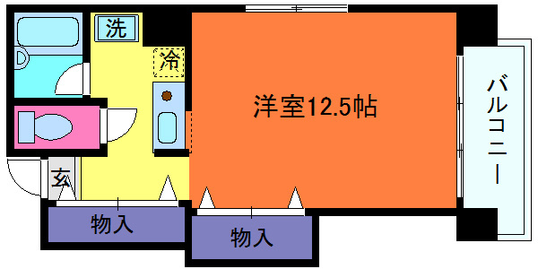 クレストヒル御影の間取り