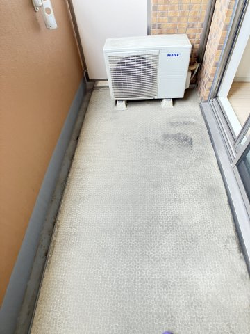 プレサンス城北公園アクアージュのバルコニー