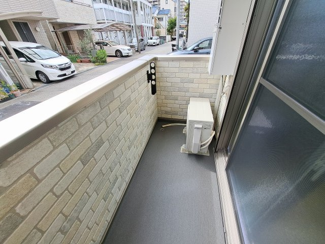 ペルルブランシェ九番町のバルコニー