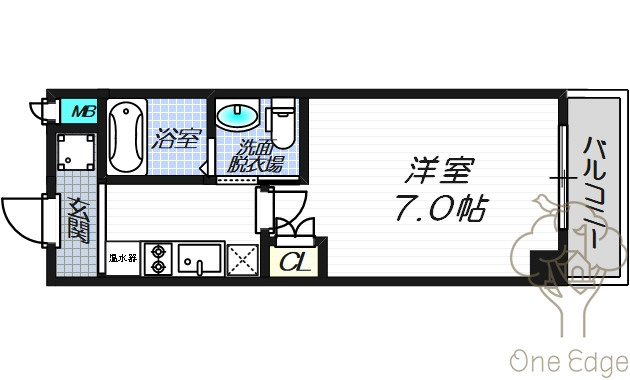 サザン長柄の間取り