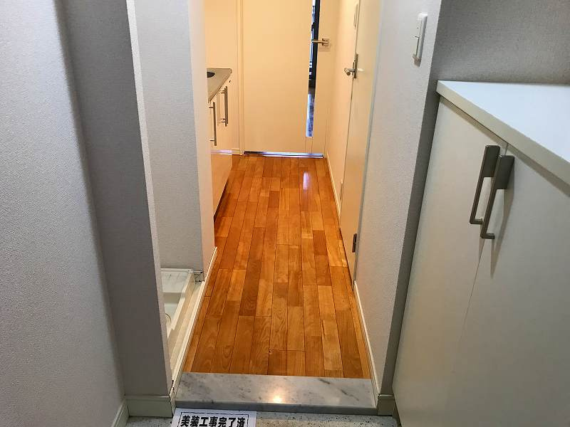 シーフォレシティ芝浦の玄関|※過去退去時のお写真です