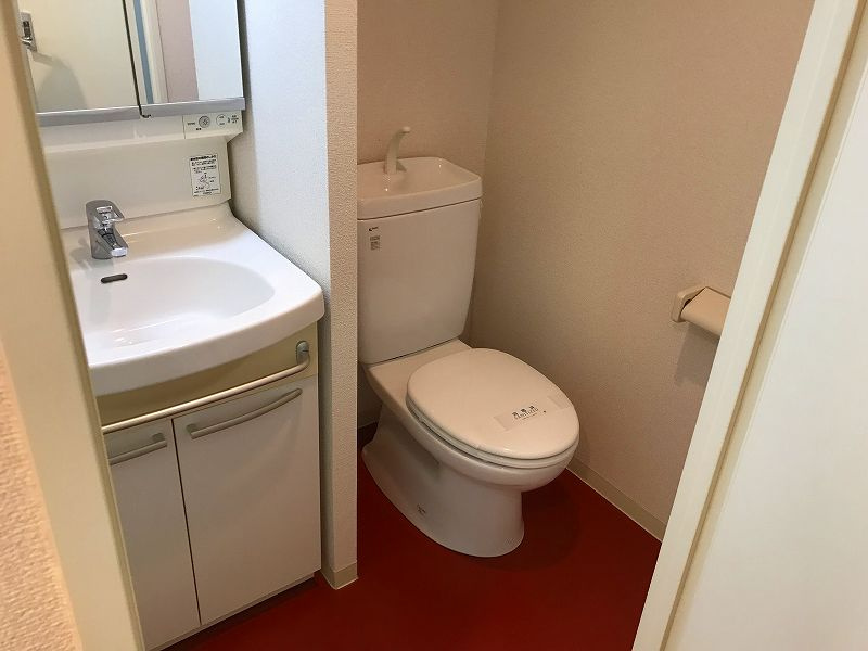 シーフォレシティ芝浦のトイレ|※過去退去時のお写真です