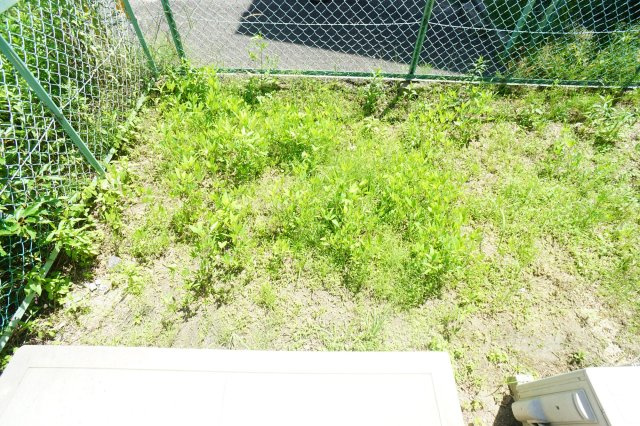 吉甚ハイツＣ棟のバルコニー