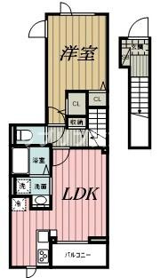 ラメゾン385の間取り