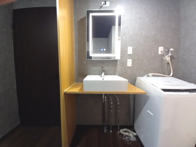 ひよどり台3団地22号棟の独立洗面台