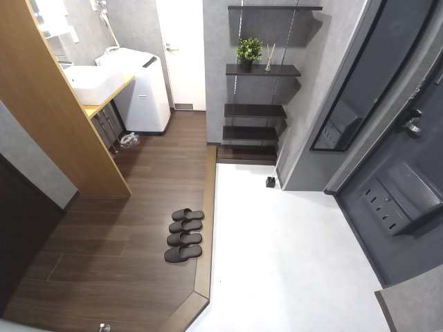 ひよどり台3団地22号棟の洗面所