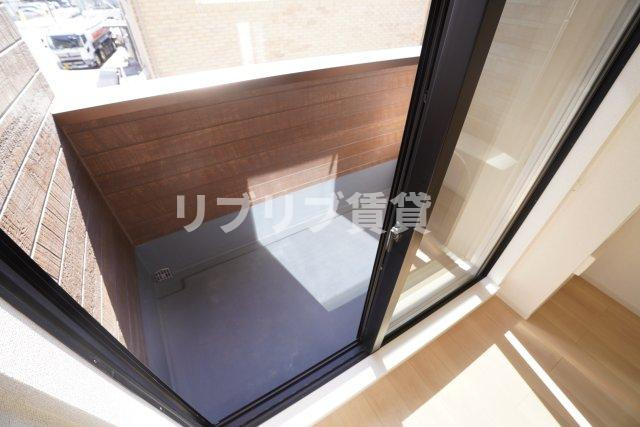 ラメゾン385のバルコニー