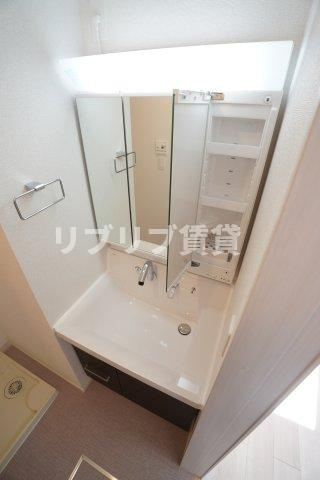 ラメゾン385の洗面所